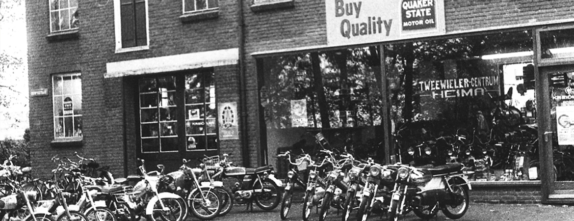 Showroom van Heima Scooters in Den Ham