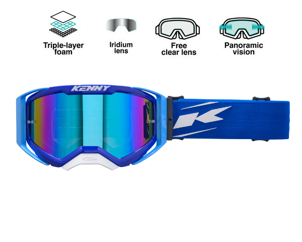 Kenny EVO 2 Crossbril Blue