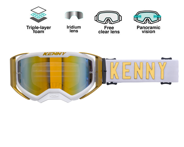 Kenny EVO 2 Crossbril Gold