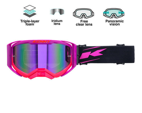 Kenny EVO 2 Crossbril Purple