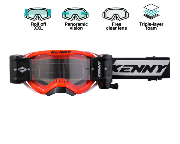 Kenny Performance Crossbril Roll-Off Red