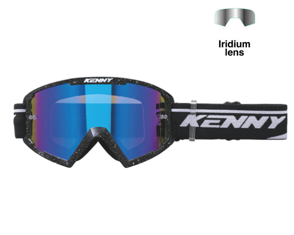 Kenny Track+ Crossbril Glitter Black Pearl