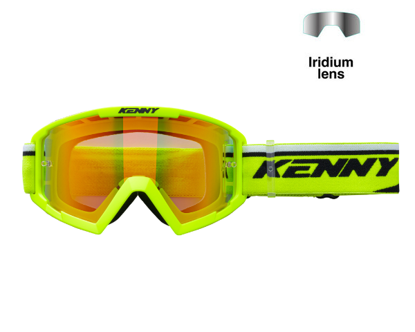 Kenny Track+ Crossbril Neon Yellow