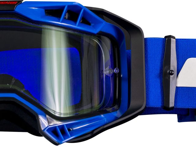 LS2 Aura Enduro Black Blue Clear Lens crossbril