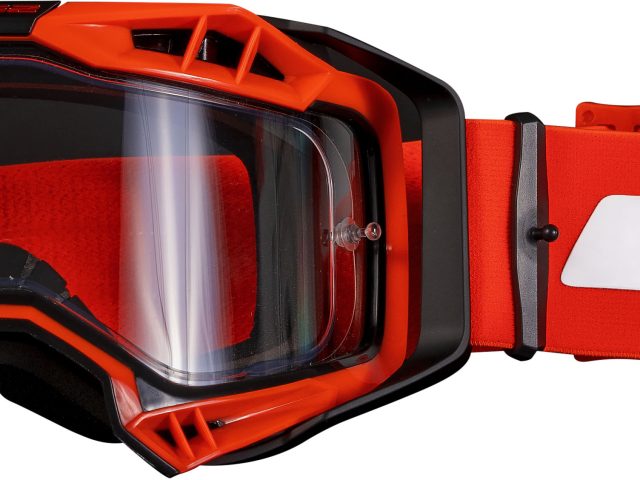 LS2 Aura Enduro Black Red Clear Lens crossbril