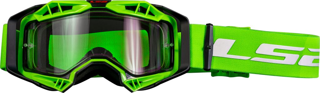 LS2 Aura Groen crossbril