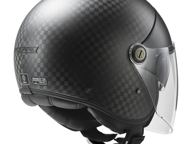 LS2 Cabrio Carbon Jethelm — foto 9
