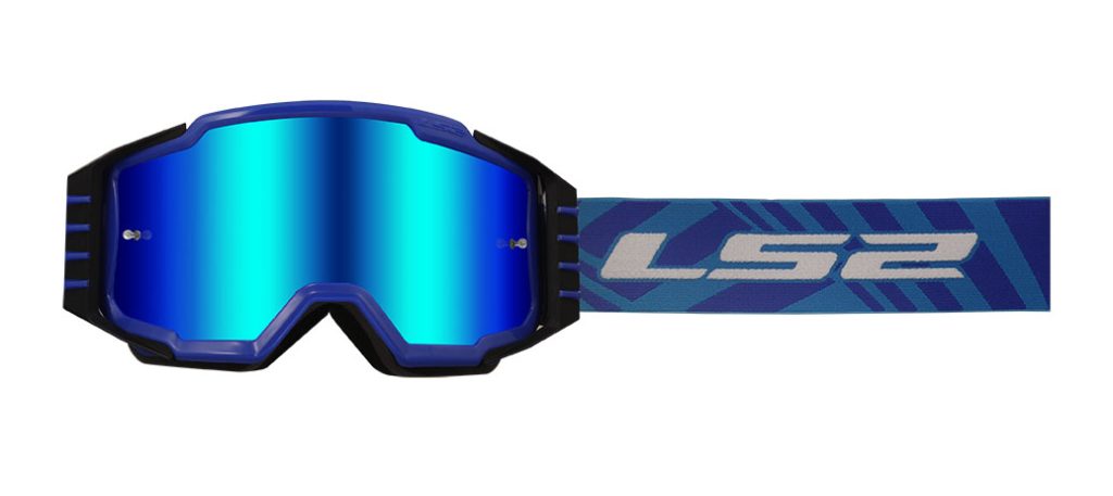 LS2 Charger PRO Blauw crossbril