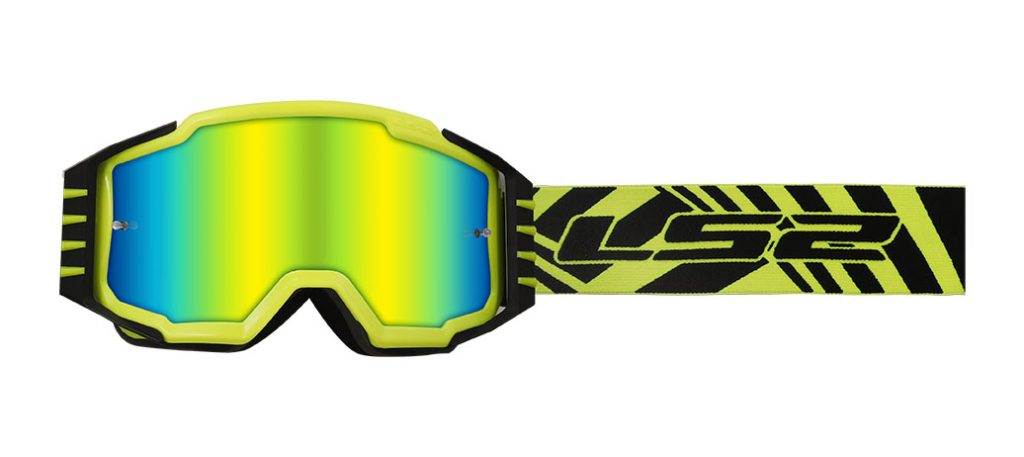 LS2 Charger PRO Fluo Geel crossbril