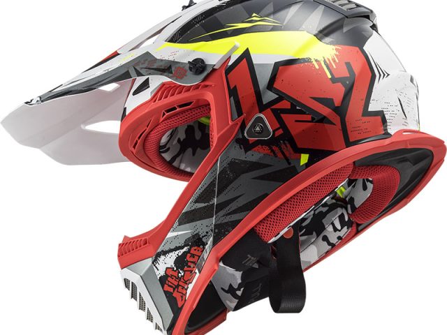 LS2 Fast EVO Crusher Crosshelm — foto 2