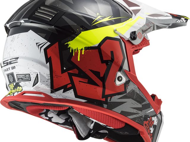 LS2 Fast EVO Crusher Crosshelm — foto 5