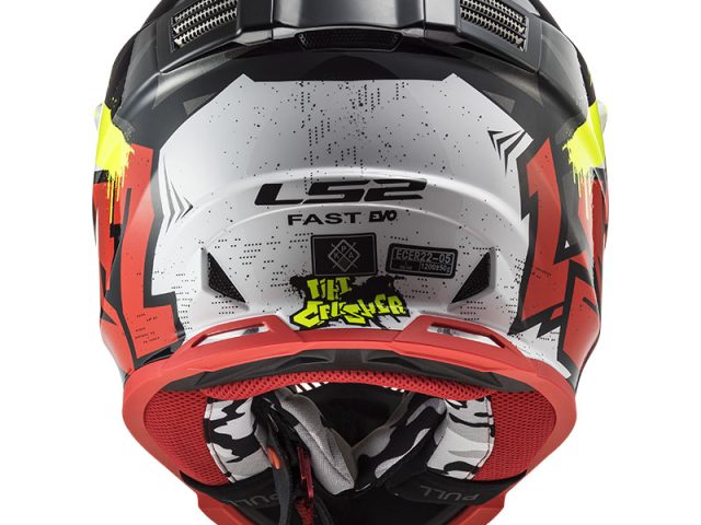 LS2 Fast EVO Crusher Crosshelm — foto 6