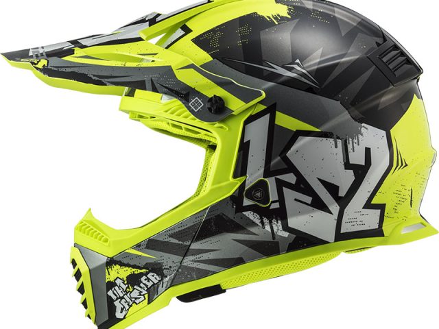 LS2 Fast EVO Crusher Crosshelm — foto 8