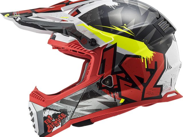 LS2 Fast EVO Crusher Crosshelm — foto 7
