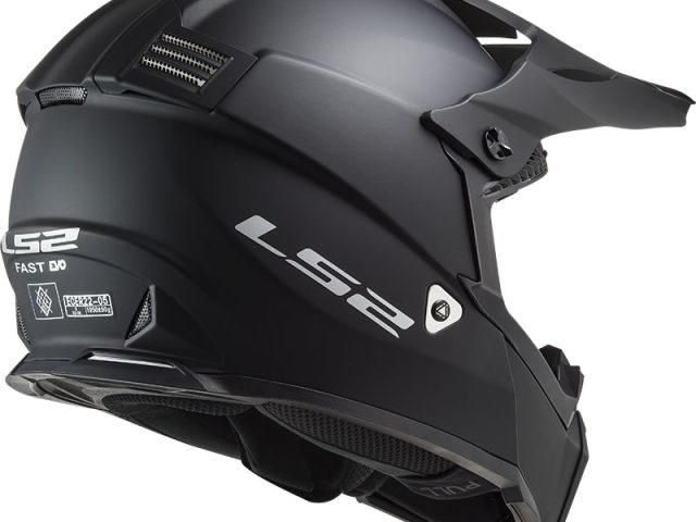 LS2 Fast EVO Single Mono Crosshelm — foto 5