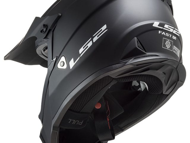 LS2 Fast EVO Single Mono Crosshelm — foto 7