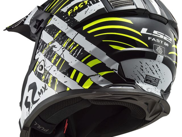LS2 Fast EVO Verve Crosshelm — foto 4