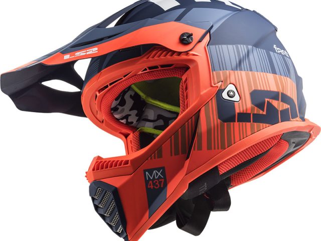 LS2 Fast EVO Xcode Crosshelm — foto 2