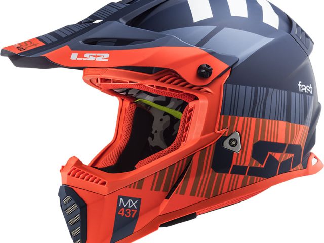 LS2 Fast EVO Xcode Crosshelm — foto 3