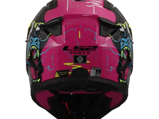LS2 Fast II Gorilla Crosshelm — foto 4