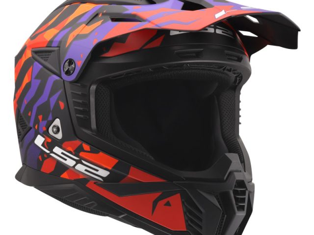 LS2 Fast II Grotesk Crosshelm — foto 3