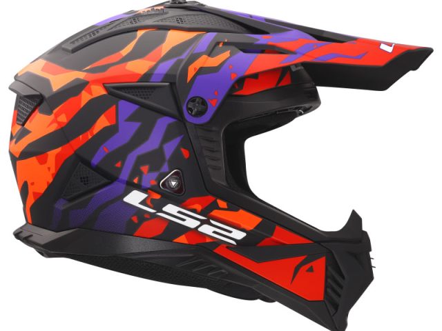 LS2 Fast II Grotesk Crosshelm — foto 4