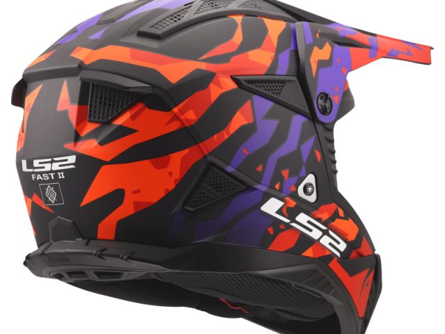 LS2 Fast II Grotesk Crosshelm — foto 5