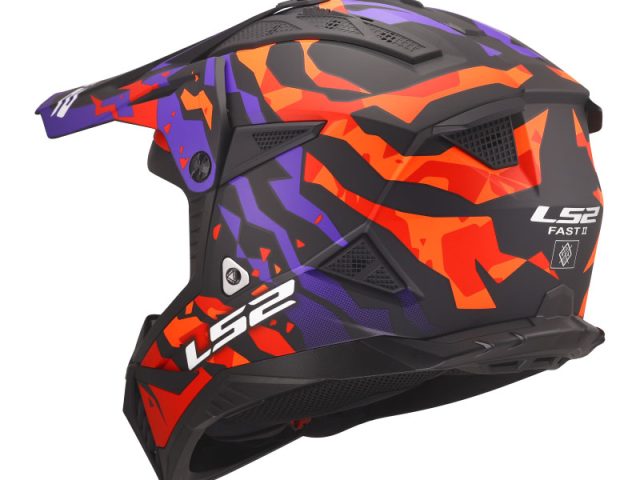LS2 Fast II Grotesk Crosshelm — foto 7