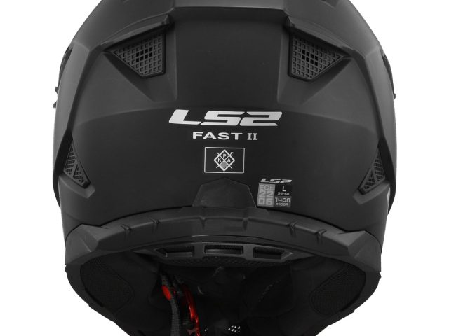 LS2 Fast II Solid Crosshelm — foto 4