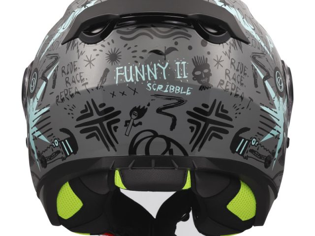 LS2 Funny II Scribble Kinder Jethelm — foto 7