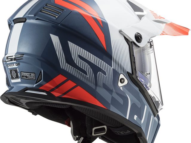 LS2 Pioneer EVO Evolve Endurohelm — foto 3