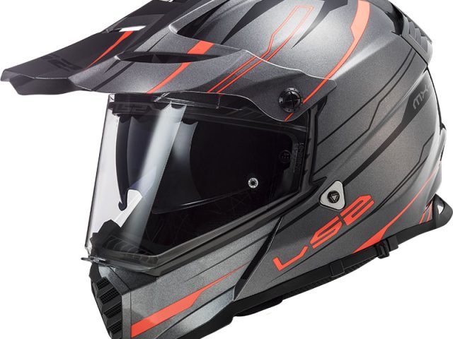 LS2 Pioneer EVO Knight Endurohelm — foto 2