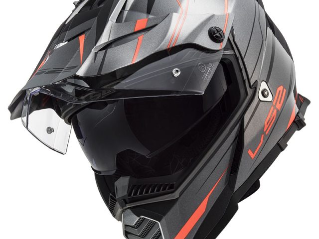 LS2 Pioneer EVO Knight Endurohelm — foto 3