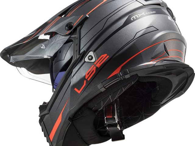 LS2 Pioneer EVO Knight Endurohelm — foto 5