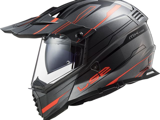 LS2 Pioneer EVO Knight Endurohelm — foto 8