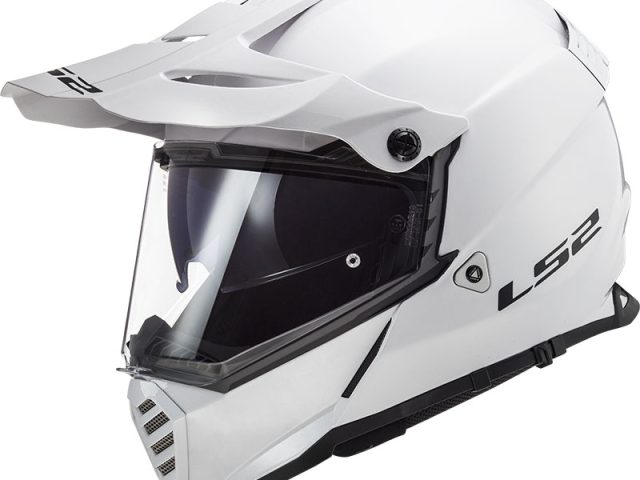 LS2 Pioneer EVO Single Mono Endurohelm — foto 2