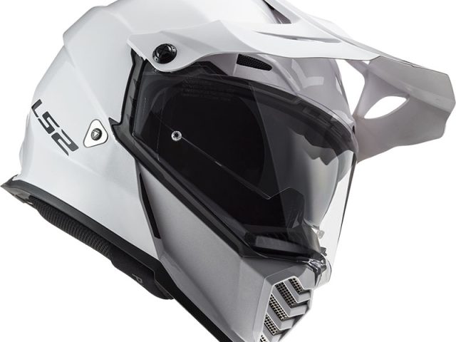 LS2 Pioneer EVO Single Mono Endurohelm — foto 4