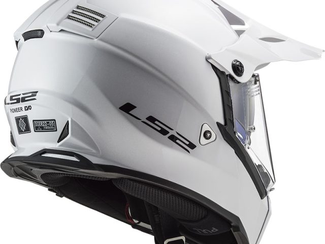 LS2 Pioneer EVO Single Mono Endurohelm — foto 5