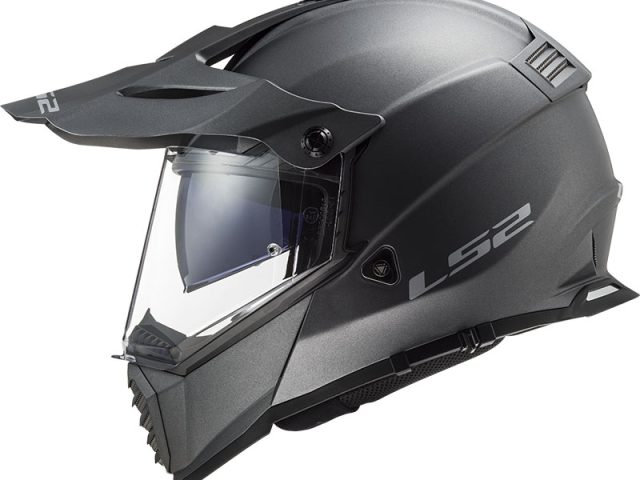 LS2 Pioneer EVO Single Mono Endurohelm — foto 8