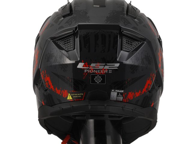 LS2 Pioneer II Crazy Endurohelm — foto 5