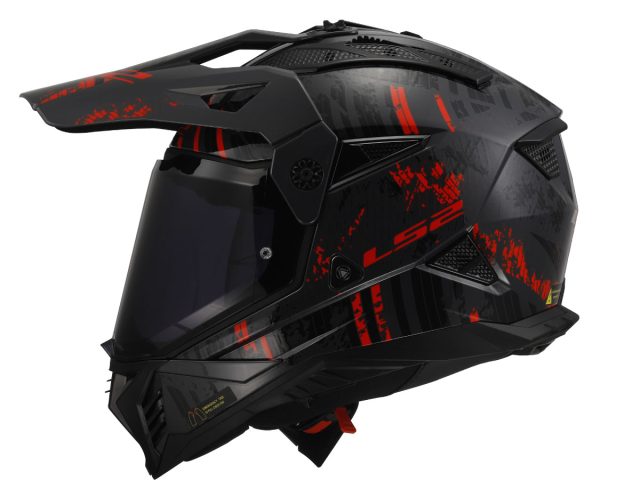 LS2 Pioneer II Crazy Endurohelm — foto 6