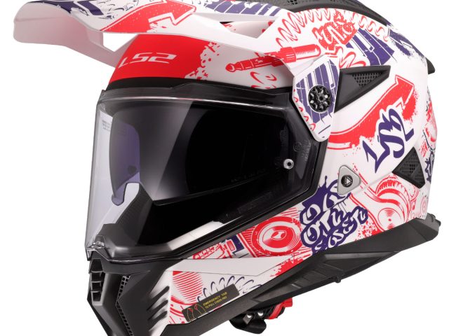 LS2 Pioneer II Fantasy Endurohelm — foto 2