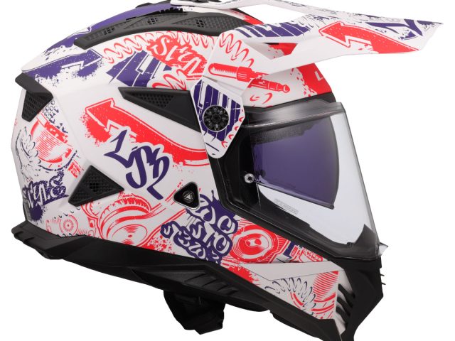 LS2 Pioneer II Fantasy Endurohelm — foto 5