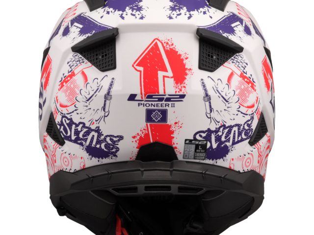 LS2 Pioneer II Fantasy Endurohelm — foto 7