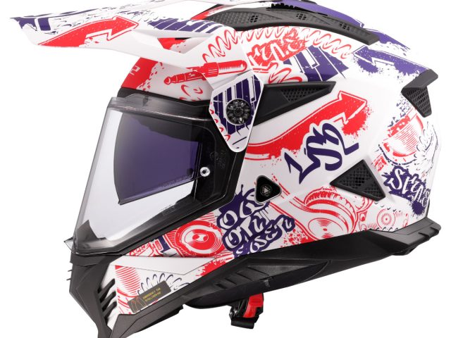 LS2 Pioneer II Fantasy Endurohelm — foto 9