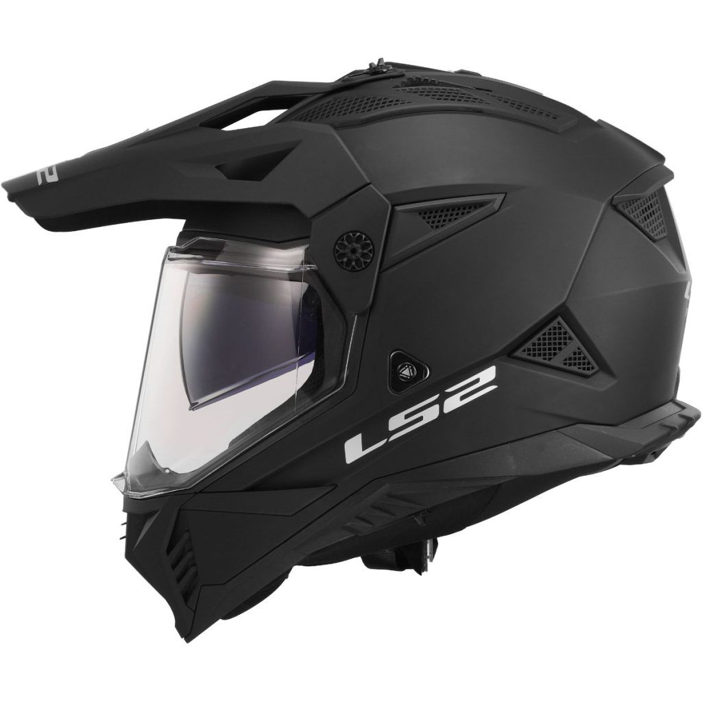 LS2 Pioneer II Solid Endurohelm