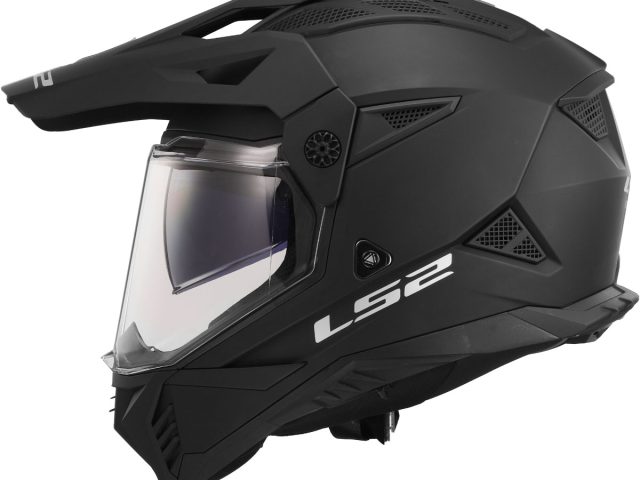 LS2 Pioneer II Solid Endurohelm