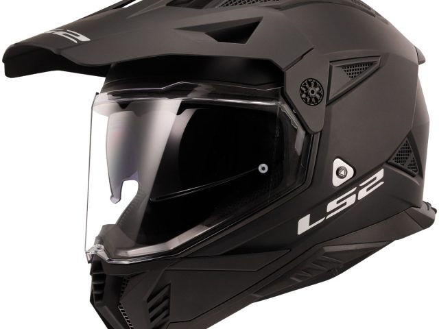 LS2 Pioneer II Solid Endurohelm — foto 2