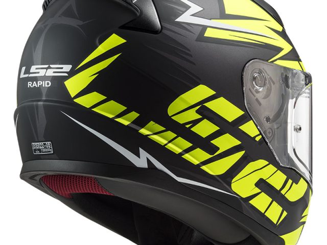 LS2 Rapid Cromo Integraalhelm — foto 6