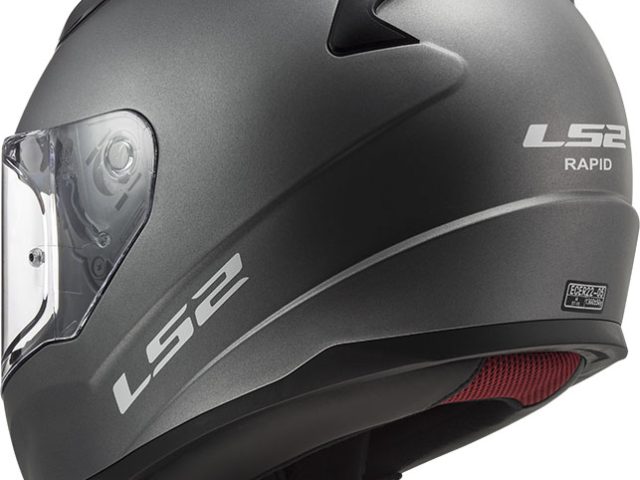 LS2 Rapid II Single Mono Integraalhelm — foto 9